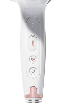 Fight the frizz in less time with T3 Digital IonAir. Innovative digitally-controlled heat combined with a wide, gentle airstream expertly dries hair quickly while maintaining body and shine. With a powerful built-in ion generator, negative ions smooth the hair cuticle for soft, frizz-free results. The 3 heat and 2 speed settings combined with a lock-in cool shot button to create customized settings for any hair type and texture. With a lightweight body and ergonomic handle, styling is comfortabl Hair Cuticle, Ionic Hair Dryer, Fun Shots, Frizz Free, Ergonomic Handle, Dry Hair, Hair Dryer, Nordstrom, Pure Products