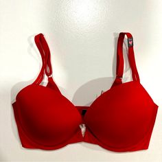 Victoria Secret 32 Dd Bra Push Red Up Glam Sexy Hot Club Gorgeous Bra. Elastic Band. No Show Through The Clothes. Absolutely Amazing. Comes Beautifully Wrapped. Dd Bra, Bra Elastic, Club Color, The Clothes, Elastic Band, Victoria Secret, Women's Intimates, Push Up, Victoria's Secret