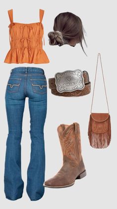 Dressy Western Outfits, Dressy Cowgirl Style Outfits, Country Summer Outfits, Country Outfits Women, Casual Country Outfits, Cowgirl Style Outfits, Southern Outfits, Country Style Outfits, Cute Country Outfits