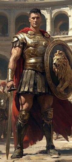 Grecco Roman Art, Roman Soldier Painting, Greek Hoplite Art, Roman Emperor Aesthetic, Roman Soldier Art, Ancient Roman Warrior