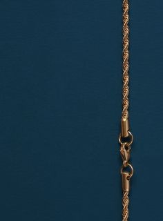 Chain: 3mm rope chain Clasp: Lobster Chain: 14k gold plated over stainless steel Gold Plated Rope Chain Necklace As Gift, Metal Link Rope Chain Jewelry, Gold-tone Rope Chain Jewelry, Gold Plated, Gold-tone Gold-plated Rope Chain Jewelry, Stainless Bracelet, Mens Gold Jewelry, Cord Bracelets, Rope Chain, Men Necklace