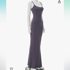 Super Comfy And Sexy Maxi Loungewear Dress. Color Is A Dusty Purple. Size Small Looks And Feels Like Skims Material/Dress. New Without Tags. Bundle To Save. Purple Stretch Maxi Dress For Night Out, Purple Fitted Backless Maxi Dress, Purple Fitted Maxi Dress With Spaghetti Straps, Fitted Purple Maxi Dress With Spaghetti Straps, Fitted Purple Backless Maxi Dress, Purple Spaghetti Strap Maxi Dress For Night Out, Purple Stretch Maxi Dress For Party, Purple Stretch Dress With Spaghetti Straps, Stretch Purple Dresses With Spaghetti Straps