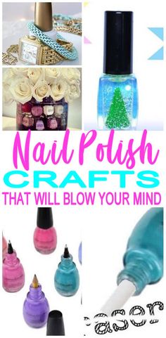 nail polish crafts that will blow your mind