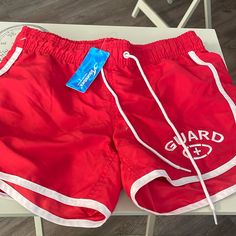 Reposhing This Item I Purchased From @Floramata. Adoretex Lifeguard Shorts Xs & Xxs Nwt Sizes Listed Are Small And Extra Small But Fit Very Small! More Like Xxs And Xs. Please Ask Questions And Bundle For Additional Discounts. Lifeguard Shorts, Ask Questions, Shorts Athletic, Athletic Shorts, Red White, Womens Shorts, Red, Women Shopping, White