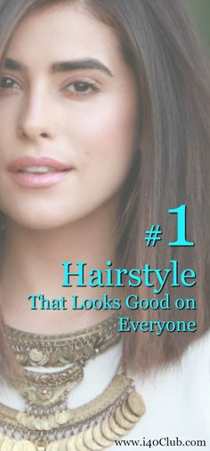 The Hairstyle That Looks Good on Everyone Hairstyle For Medium Length Hair, Hairstyle For Medium Length, Different Hair Textures, Healthy Woman, A Hairstyle, Cute Hairstyle, Mama Blog, Different Hair, Hairstyles Women