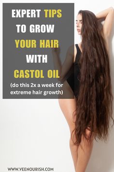 Castor Oil Hair Growth Secrets: The Natural Way to Longer, Healthier Hair How Grow Hair Faster Natural, Castor Oil Uses For Hair, How To Use Castor Oil For Hair Growth, Hair Growth Tips Faster Natural, Hair Growth Routine, Hair Oil For Hair Growth, Castor Oil Uses, Best Hair Growth Oil, Faster Hair Growth