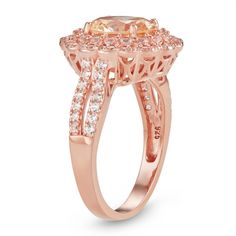 Featuring a shimmering lab-created white sapphire gemstone and cubic zirconia accents, this 14k rose gold-plated ring set abounds with versatile style. Featuring a shimmering lab-created white sapphire gemstone and cubic zirconia accents, this 14k rose gold-plated ring set abounds with versatile style. RING DETAILS Width: 2 mm Metal: sterling silver Plating: 14k rose gold Finish: polished Packaging: boxed STONE DETAILS Stone type: lab-created white sapphire Total weight: 3 1/10 ct. Shape: oval S Sapphire Ring Silver, Vintage Style Outfits Retro, Rose Gold Plated Ring, White Sapphire Ring, Right Hand Rings, Women's Slippers, Gold Plated Rings, Sapphire Gemstone, White Sapphire