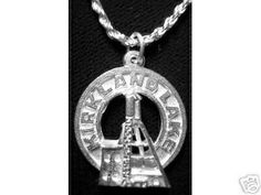 kirkland lake ontario canada pendant charm silver Real Sterling silver 925 pendant Charm jewelryLike this item find it at https://www.etsy.com/shop/princeofdiamonds 925 Jewelry, Find It, Pocket Watch, Silver 925, Washer Necklace