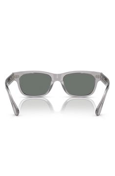 Indelible design elevates sleek square-shaped sunglasses that are sure to turn heads. 53mm lens width; 19mm bridge width; 145mm temple length 100% UV protection Acetate Made in Italy Classic Rectangular Polycarbonate Sunglasses, Classic Square Frame Polycarbonate Sunglasses, Classic Polycarbonate Square Frame Sunglasses, Clear Square Frame Polarized Sunglasses, Clear Acetate Wayfarer Sunglasses, Shaped Sunglasses, Oliver Peoples, Square Sunglasses, Uv Protection