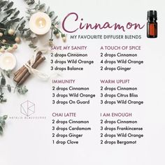 Cinnamon Bark Essential Oil, Essential Oils For Colds, Essential Oils Herbs