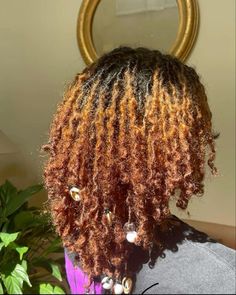 Bohemian Starter Locs, Loc Dandruff, Locs Hairstyles For Women Curly Ends, Curly Freeform Locs, Micro Locs Color Ideas, Micro Locs Dyed, Real Locs Hairstyles, Locs Dyed Black Women