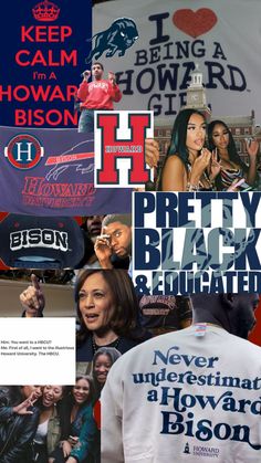 a collage of images with the words pretty black and related