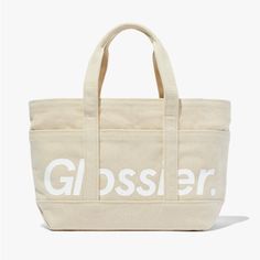 Nwt; Brooklyn Exclusive Glossier Utility Bag, Glossier Tote Bag, Utility Tote Bag, Utility Bag, Utility Tote, Beach Tote, Shopping Spree, Shopping Tote Bag, Shopping Tote