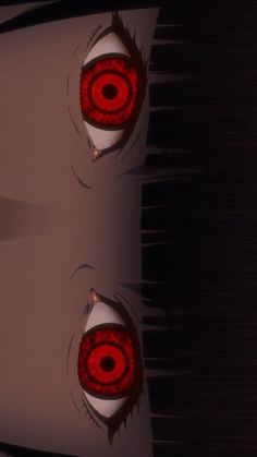 two red eyes are seen in this animated scene