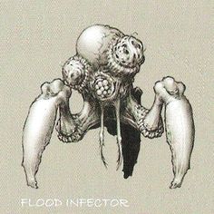 the cover art for flood infecttor's album