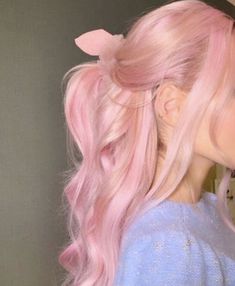 Light Pink Hair, Pink Hair Dye, Cute Hair Colors, Colour Collection, Stronger Hair, Dye Ideas, Dye Colors, Healthier Hair