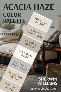 Acacia Haze SW 9132 by Sherwin Williams Color Palette