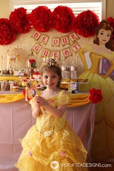 Beauty And The Beast Kids Party, Birthday Beauty And The Beast, Expensive Party, Wedding Beauty Routine