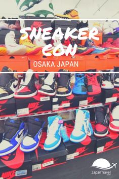 Calling all sneakerheads! It’s time to put on your best pair and lace them up. Sneaker Con, aka the Greatest Sneaker Show on Earth, is coming to Osaka, Japan, in November. This is the first Japanese Sneaker Con event ever and it’s sure to be full of sole. Japan In November, November Events, Osaka Japan, In November, Lolita Fashion, Japanese Fashion, Japan Travel, Sneaker Head, Osaka