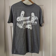 Brand New White Buffalo Concert Tee Shirt Size Medium, Grey And White Color Gray Cotton Band Merch Tops, Concert Tees, White Buffalo, Gray White, White Color, Grey And White, Tee Shirt, Buffalo, Top Brands