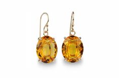 Radiant yellow earrings for women - handmade oval Citrine earrings, crafted in 14k gold filled setting. Classic prongs and French dangles, these big gold earrings will be your ultimate statement staple for every formal or even casual event. Citrine is a November birthstone and the gem to celebrate the 13th wedding anniversary. ♥ Gemstone Type - Heated Citrine ♥ Gemstone Size - 16x20mm ♥ Gemstone Cut - Faceted Oval ♥ Metal Type (Main Photo) - 14k Gold Filled - Other options available in the drop Big Gold Earrings, Birthstone Jewelry Mothers, Movement Drawing, November Birthstone Jewelry, Mom Earrings, Orange Gem, Earrings Dangling, Earrings Everyday, Citrine Earrings