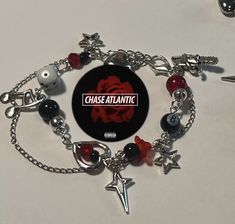 Available on my instagramm Chase Atlantic Bracelet Ideas, Chase Atlantic Jewelry, Chase Atlantic Bracelet, Chase Atlantic Phone Case, Chase Atlantic Merch, Chase Atlantic Keychain, Chase Atlantic, Meddle About Chase Atlantic Lyrics, Music Bracelet