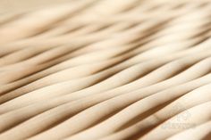 a close up view of some wooden sticks