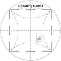 an image of a circle with the words charming circles on it