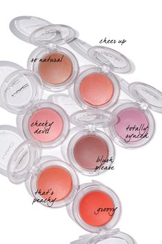 Mac Glow Play Blush, Peachy Lip, Blush Mac, Mac Beauty Products, Blush Collection, Mac Studio Fix Powder, Designer Makeup, Loud And Clear