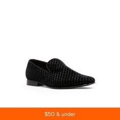 in stock Black Goodyear Welted Slip-ons, Fall Dress Shoes With Branded Insole, Slip-on Formal Dress Shoes For Fall, Slip-on Dress Shoes For Formal Occasions, Formal Slip-on Dress Shoes For Fall, Black Branded Insole Slip-ons For Semi-formal Occasions, Semi-formal Black Slip-ons With Branded Insole, Formal Fall Moccasins With Textured Sole, Formal Fall Slip-ons With Plain Toe