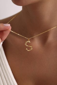 Welcome to the magical world of PKJewelry Personalized Jewelry Personalizedrose tiny bamboo initial pendant necklace is perfect as a special gift for her. This gold plated bamboo initial pendant necklace is a great choice as a gift for Mother's Day, Birthday, Anniversary, Valentines Day, Christmas. High quality personalized necklace is specially prepared for you with great care. The gold plating on it is much thicker than other platings. Therefore, it is a nice gift to be used for a long time. Our products do not tarnish and are anti-allergic. - Our chains are sent with 16 inch and 2 inch extension chain. You can adjust it to the size you want. If you want it shorter or longer, please contact us.  All Our Initial Necklace  https://www.etsy.com/shop/PKJewelryNecklace?ref=shop-header-name&li Christmas Gift Mom, Alphabet Necklace, Special Gifts For Her, Initial Pendant Necklace, Wedding Jewellery Necklace, Necklace Dainty, Initial Pendant, Letter Necklace, Personalized Necklace