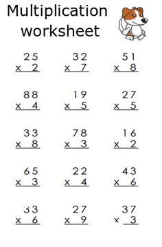 the worksheet for addition and subtraction with two numbers in each column