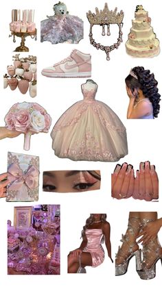 Quinceanera Ideas Pink, Pink Quince Theme, Enchanted Forest Quinceanera Theme, Rose Gold Quince, Quince Pictures, Quince Themes, Quinceanera Pink, Pink Sweet 16