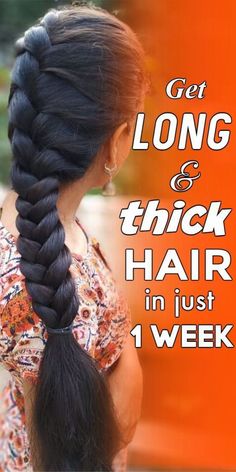 Tips For Thick Hair, Make Hair Grow Faster, Dry Frizzy Hair, Make Hair Grow, Hair Growth Secrets, How To Grow Your Hair Faster, Long Hair Tips, Grow Long Hair