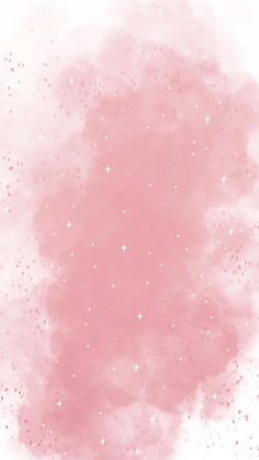 a pink and white background with stars in the sky