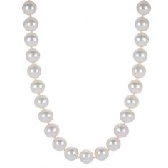 Elevate your looks with this PearLustre by Imperial freshwater cultured pearl necklace. Elevate your looks with this PearLustre by Imperial freshwater cultured pearl necklace. Chain length: 22 in. Metal: sterling silver Plating: rhodium Finish: polished Packaging: boxed Nickel freeCULTURED PEARL DETAILS Type: freshwater Size: 8.5 mm - 9.5 mm Shape: near round Color: white Size: 22". Gender: male. Age Group: adult. Classic Pearl White Necklace With High Luster, White Akoya Pearl Necklace With Sterling Silver Clasp, Classic White Single Strand Pearl Necklace, Classic White Pearl Necklace With Pendant, Timeless White Single Strand Pearl Necklace, White Akoya Pearl Single Strand Necklace, Pearl Details, Cultured Pearl Necklace, Necklace Size