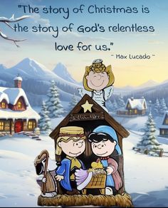 the story of christmas is the story of god's reenties love for us