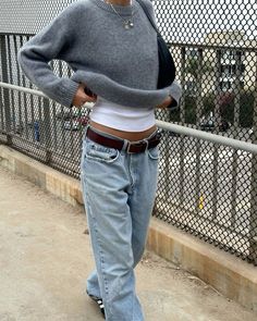 Outfits 2024 Fall, Outfit Inspo Fancy, Lauren Ladnier, Outfits For Men, Winter Fit, Sweater Fits, Fall Fits, Streetwear Style, Outfit Look