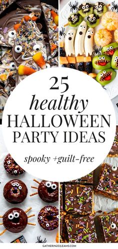 healthy halloween treats Unique Halloween Party Ideas, Bachelorette Food, Quick Dessert Recipes, Spooky Food