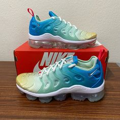 Nike Air Vapormax Plus Mint Foam Laser Blue Ocean Dq7651-300 Women’s Size 7.5. Brand New Never Worn. 100% Authentic Blue Nike Air Max Lace-up For Sports, Blue Synthetic Nike Air Max For Sports, Blue Nike Air Max Low-top For Light Sports, Blue Synthetic Nike Air Max Sporty Sneakers, Blue Synthetic Nike Air Max Sporty Shoes, Blue Low-top Nike Air Max For Light Sports, Blue Synthetic Nike Air Max For Running, Blue Nike Air Max Low-top With Air Cushioning, Blue Nike Air Max Lace-up Sports Shoes