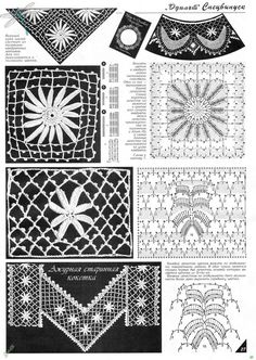 crochet patterns for afghans and shawls, with instructions to make them