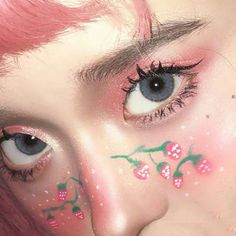 Cupcake Makeup, Gyaru Makeup, Make Up Ideas, Fun Makeup, Makeup 101, Cute Makeup Looks, Creative Makeup Looks