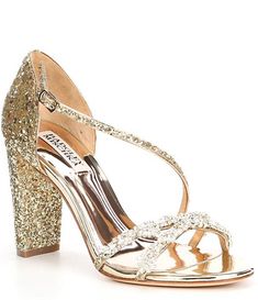 Quince Heels, Gold Outfits, Gold Dress Shoes, Jeweled Dress, Jewel Dress, Kim Kardashian Red Carpet, Gold Party, Zac Posen