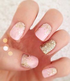 Nail Art Mariage, Manicure Shellac, Pink Wedding Nails, Pale Pink Nails, Prom Nails Red, Prom Nails Silver, Wedding Manicure, Nails Opi, Unghie Nail Art