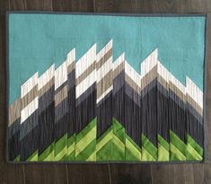 Mt. Timpanogos Mountain Quilt Pattern, Mountain Quilts, Mini Quilt Patterns, Make A Quilt, Landscape Quilt, America The Beautiful, Quilt Care, Quilt Of Valor, Landscape Quilts