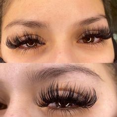 Eyelash Extensions Long Wispy, 18mm Lash Extensions, Long Wispy Eyelash Extensions, Volume Wispy Eyelash Extensions, Long Lash Extensions, Lash Glue Remover, Lash Ideas, Pro Lash, Volume Eyelashes