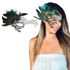 PRICES MAY VARY. Elegant Design: These masquerade masks are a must-have accessory for any formal event or party, adding a touch of sophistication and mystery to your outfit. The intricate lace pattern and beautiful colors make them a show-stopping accessory that is sure to turn heads and make you feel like a true queen Comfortable Fit: We know that comfort is just as important as style, which is why these masks are made from lightweight and breathable materials that feel great against your skin. Elegant Halloween Party Masks And Prosthetics, Elegant Adjustable Masquerade Mask For Mardi Gras, Elegant Party Eye Mask, Elegant Costume Accessories For Carnival And Mardi Gras, Elegant Masks For Mardi Gras Costume Party, Elegant Mardi Gras Costume Accessories For Carnival, Elegant Masks For Mardi Gras Party, Elegant Mardi Gras Carnival Costume Accessories, Elegant Adjustable Masks For Party