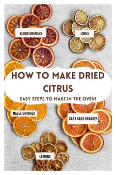 Explore the comprehensive guide to oven-drying citrus fruits. Whether it's lemons, limes, blood oranges, navel oranges, or cara cara oranges, you can easily dehydrate them all. This method is perfect for preserving citrus, and the post offers creative ideas for using dried citrus, from decorating cakes and garnishing cocktails to crafting beautiful citrus garlands. #driedcitrus Solstice Aesthetic, Dehydrated Citrus, Tiny Homestead, Potpourri Recipes, Food Dehydrator, Natural Christmas Decor, Dehydrated Fruit, Hemma Diy, Tanah Liat