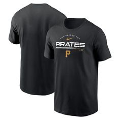 Upgrade your collection of official Pittsburgh Pirates gear by picking up this Team Engineered T-shirt from Nike. It features moisture-wicking Dri-FIT technology, which is sure to keep you cool, dry and comfortable throughout every wear. The relaxed feel of this Pittsburgh Pirates tee is sure to quickly make it a staple in your game day rotation. Screen print graphics Crew neck Brand: Nike Material: 100% Cotton Officially licensed Dri-FIT technology wicks away moisture Imported Machine wash, tum Arizona Diamondbacks Logo, Diamondbacks Logo, Nike Crew Neck, Arizona Diamondbacks, Team T Shirts, Pittsburgh Pirates, San Francisco Giants, Swimsuit Tops, Nike Black