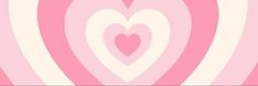 a pink and white background with two hearts in the shape of a heart on top of each other